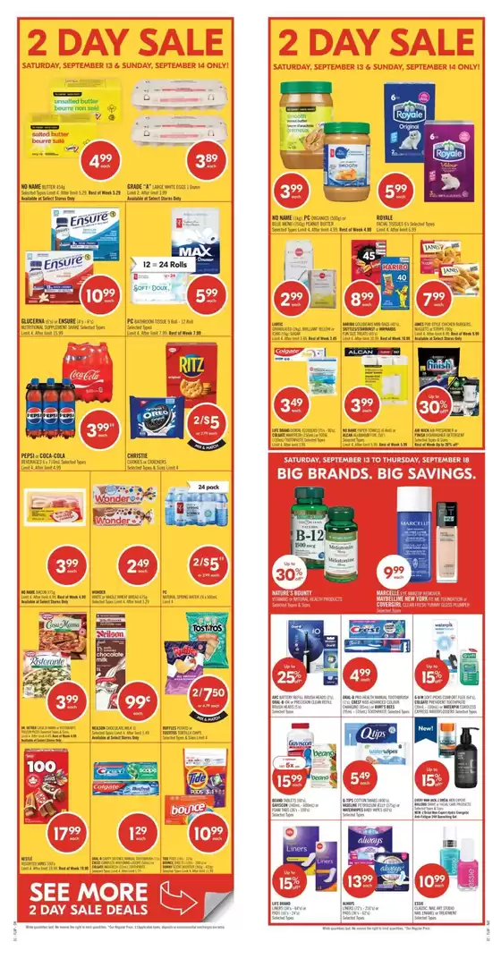 Shoppers Drug Mart catalogue in Timmins | Shoppers Drug Mart Weekly ad | 2025-09-13T00:00:00.000Z - 2025-09-18T00:00:00.000Z