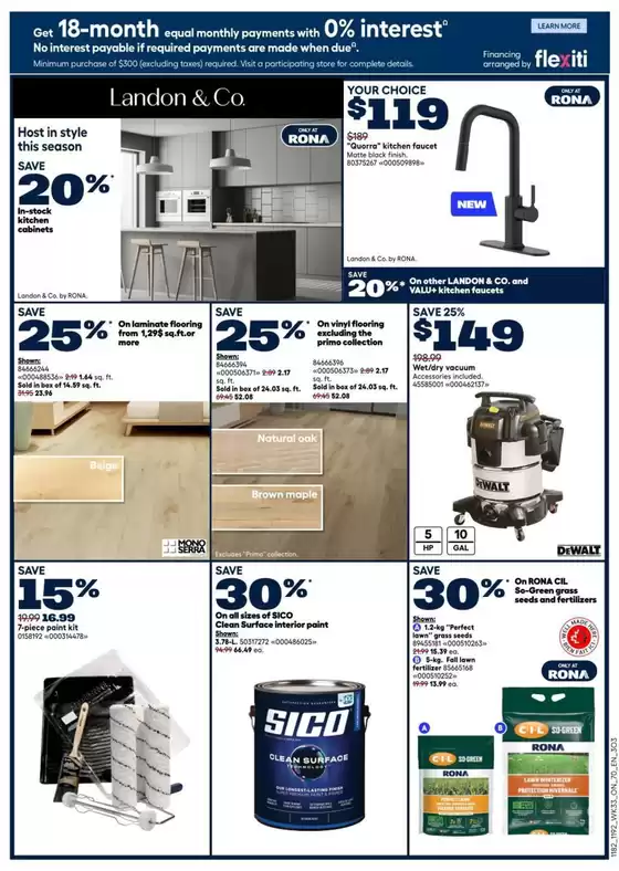 Great discounts on selected products