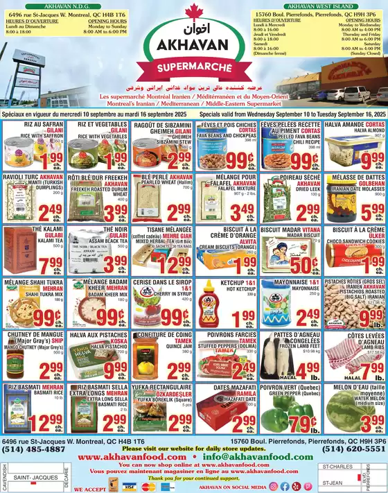 Weekly flyer 