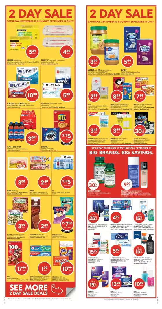 Shoppers Drug Mart catalogue in Montreal | Top offers for smart savers | 2025-09-13T00:00:00.000Z - 2025-09-18T00:00:00.000Z