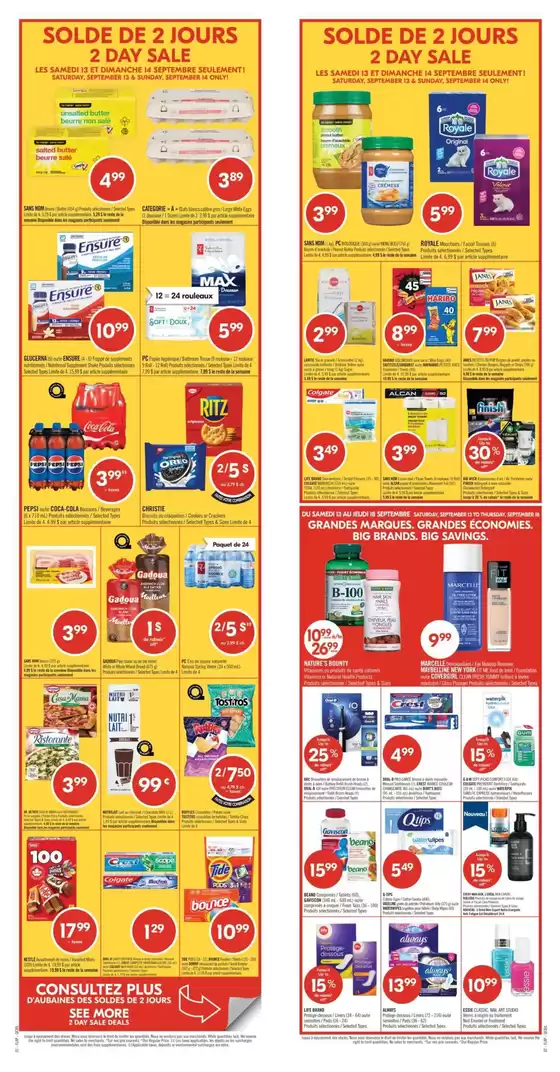 Shoppers Drug Mart catalogue in Montreal | Our best bargains | 2025-09-13T00:00:00.000Z - 2025-09-18T00:00:00.000Z