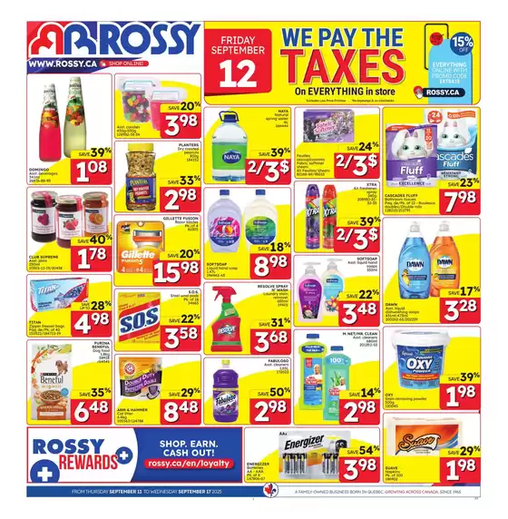 Rossy catalogue in Chilliwack | Great discounts on selected products | 2025-09-11T00:00:00.000Z - 2025-09-17T00:00:00.000Z