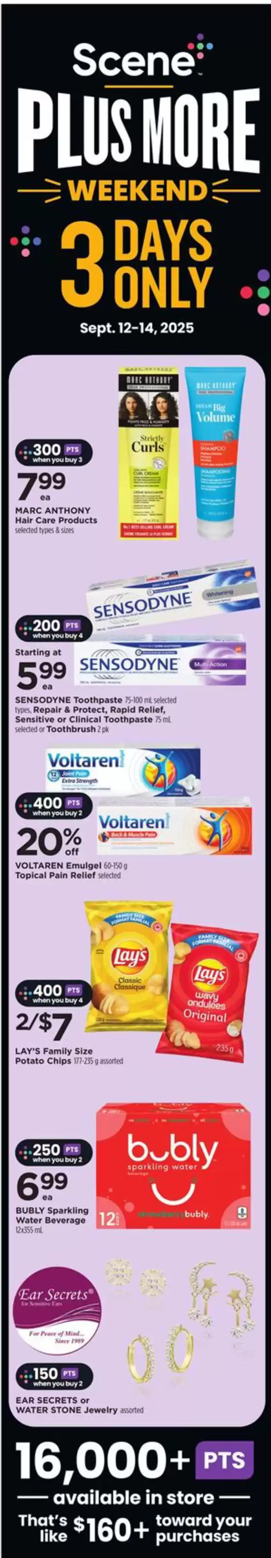 Weekly flyer 