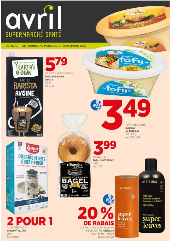 Weekly flyer 