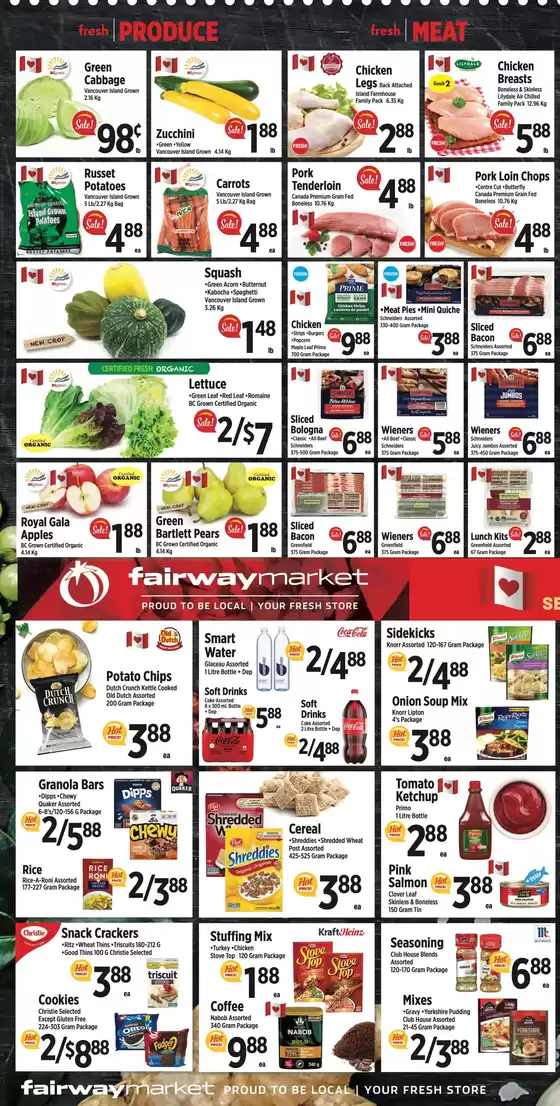 Weekly specials 