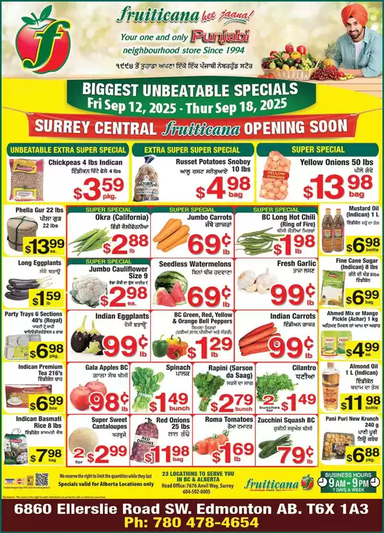Fruiticana catalogue | Save now with our deals | 2025-09-13T00:00:00.000Z - 2025-09-27T00:00:00.000Z