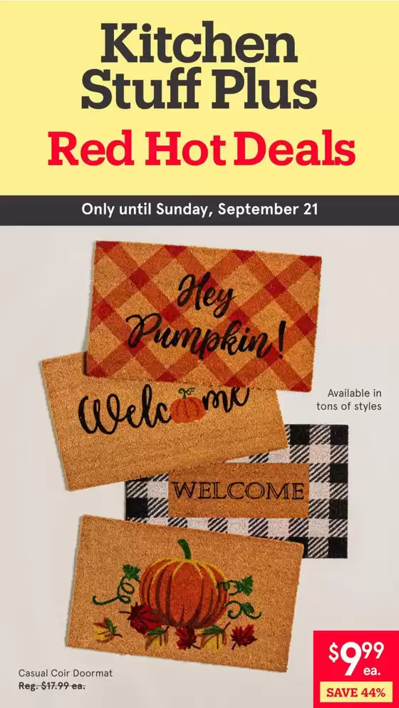 Kitchen Stuff Plus catalogue in Winnipeg | Kitchen Stuff Plus weeky flyer | 2025-09-15T00:00:00.000Z - 2025-09-21T00:00:00.000Z