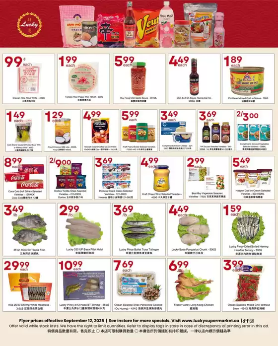 Edmonton weekly Specials
