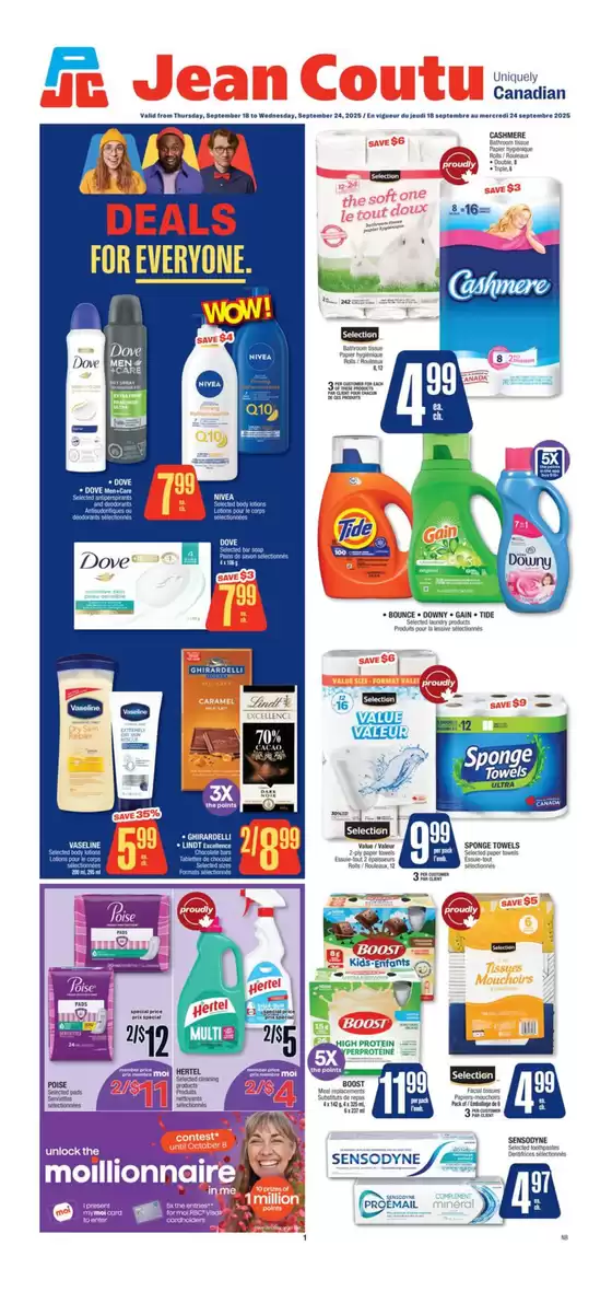 Jean Coutu catalogue in Toronto | Attractive special offers for everyone | 2025-09-18T00:00:00.000Z - 2025-09-24T00:00:00.000Z