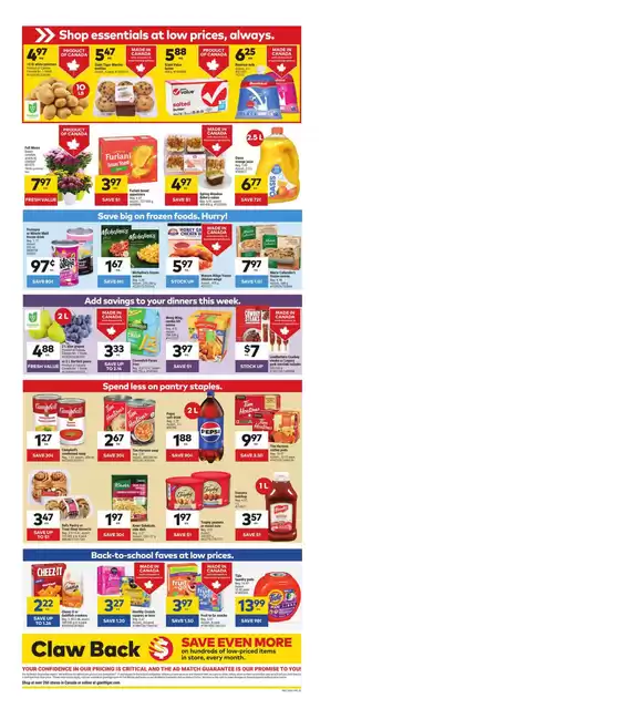 Attractive special offers for everyone