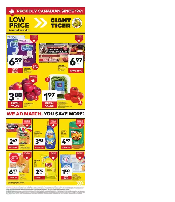 Giant Tiger catalogue in Windsor NS | Save now with our deals | 2025-09-17T00:00:00.000Z - 2025-09-23T00:00:00.000Z