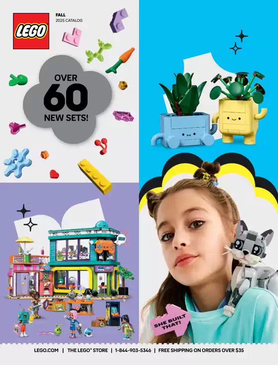 Lego catalogue in L'Île-Cadieux | Fall 2025 catalog  | 2025-09-17T00:00:00.000Z - 2025-10-01T00:00:00.000Z