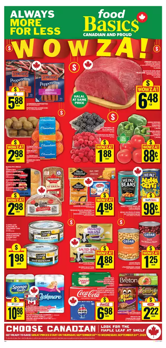 Food Basics catalogue in Chilliwack | Offers for bargain hunters | 2025-09-18T00:00:00.000Z - 2025-09-24T00:00:00.000Z