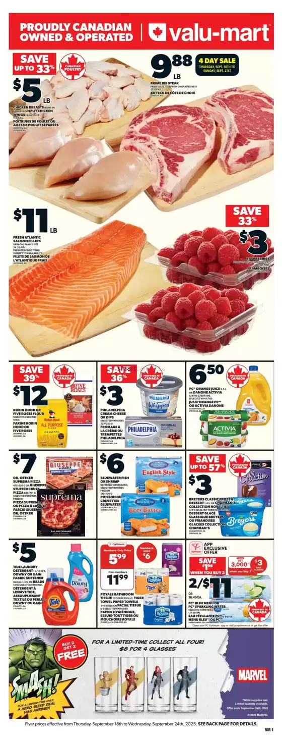 Valu-mart weeky flyer