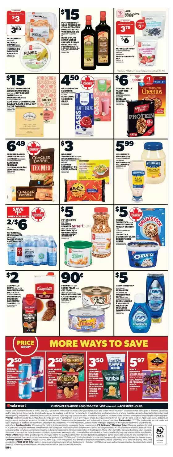 Valu-mart weeky flyer
