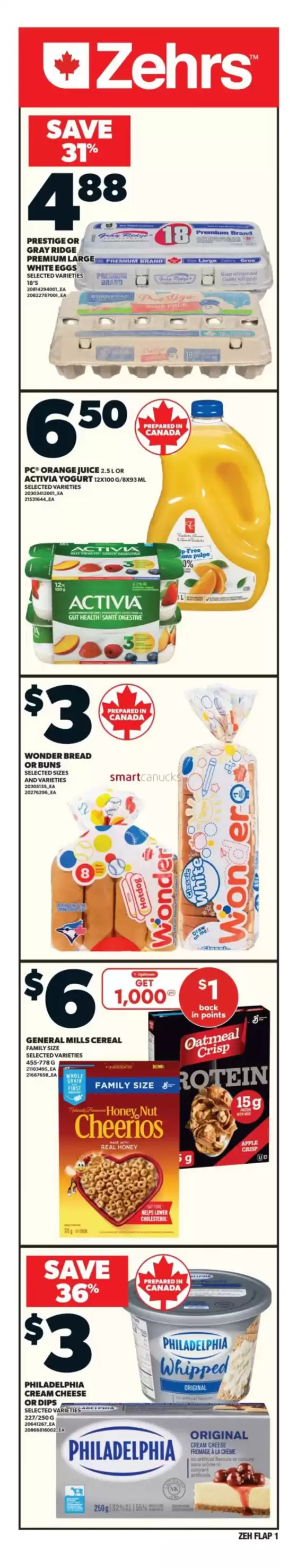 Zehrs Markets catalogue in Wingham ON | Discounts and promotions | 2025-09-18T00:00:00.000Z - 2025-09-24T00:00:00.000Z