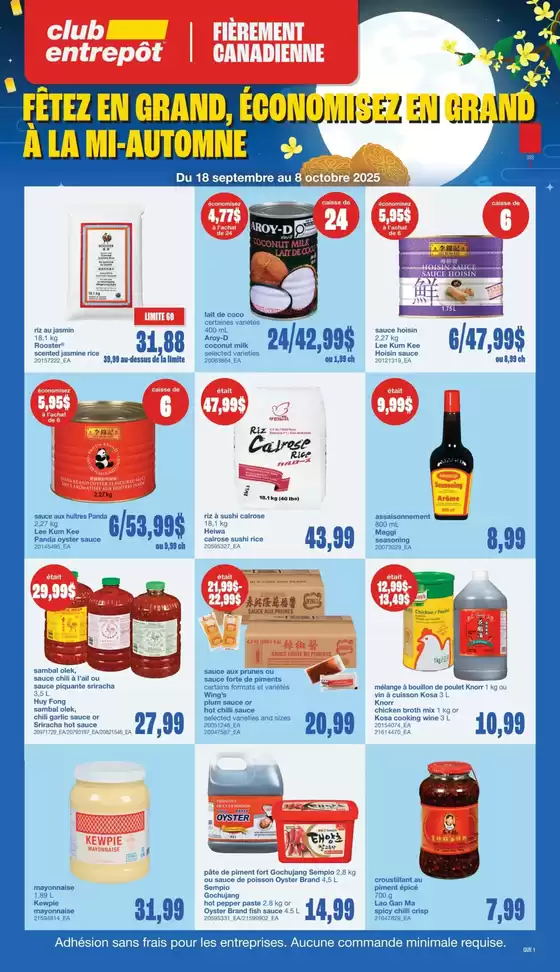 Wholesale Club catalogue in Wingham ON | Exclusive bargains | 2025-09-18T00:00:00.000Z - 2025-10-08T00:00:00.000Z