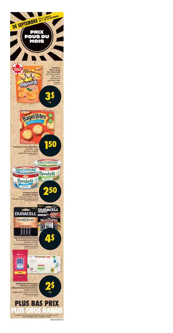 L'Intermarché catalogue in Mississauga | Top offers for all bargain hunters | 2025-09-18T00:00:00.000Z - 2025-09-24T00:00:00.000Z