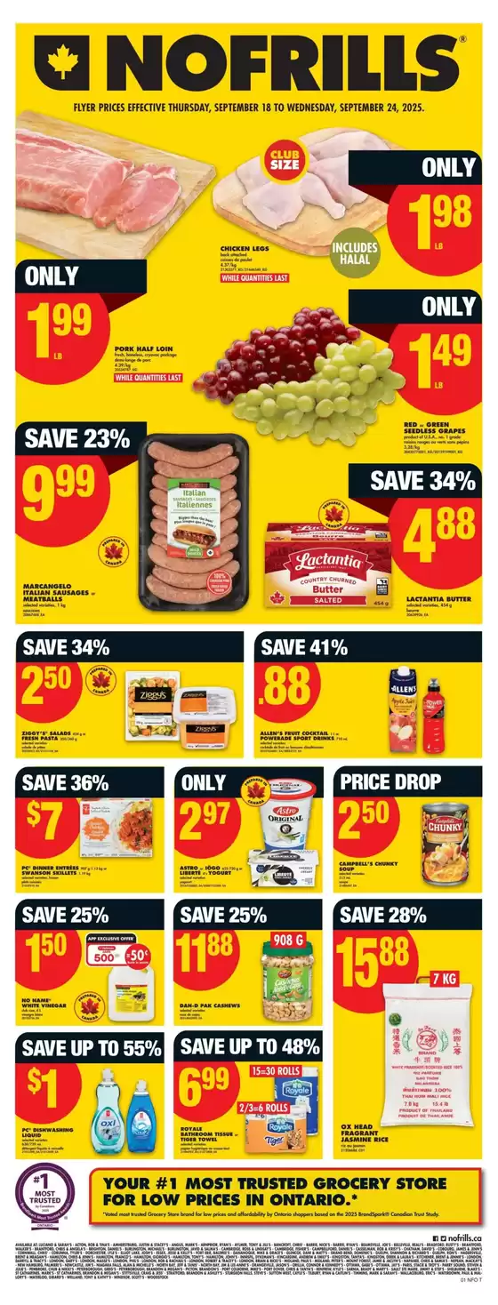 Current special promotions