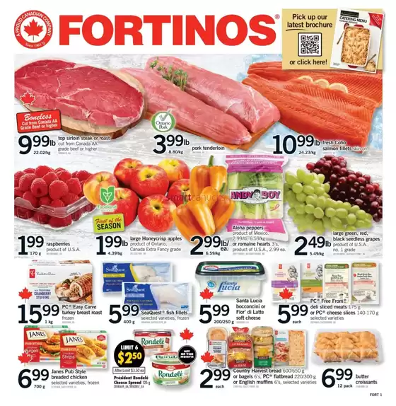 Fortinos weekly flyer