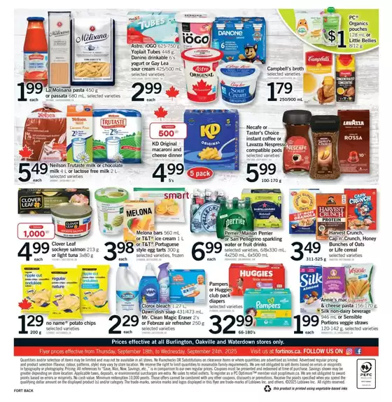 Fortinos weekly flyer