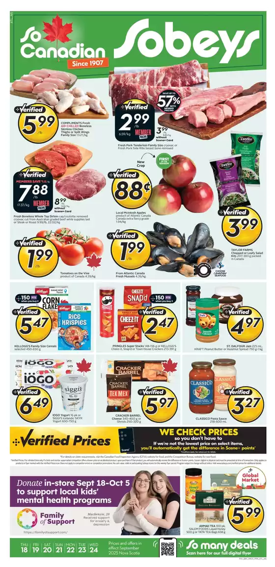 Sobeys Weekly ad