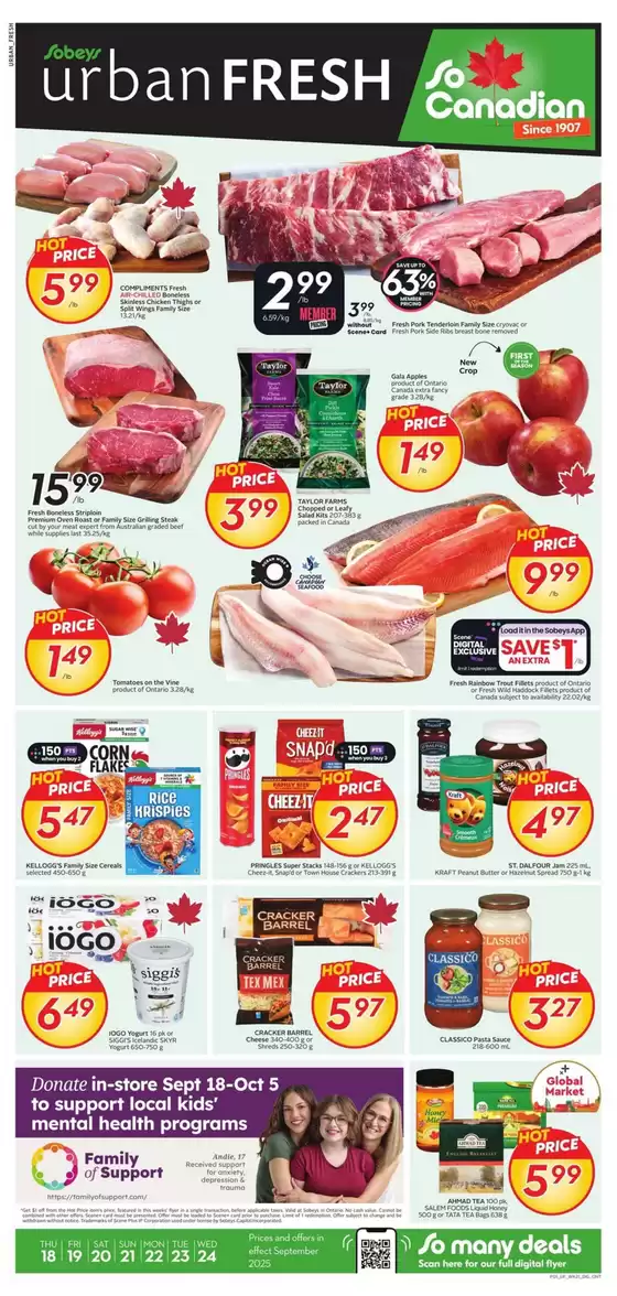 Wide range of offers