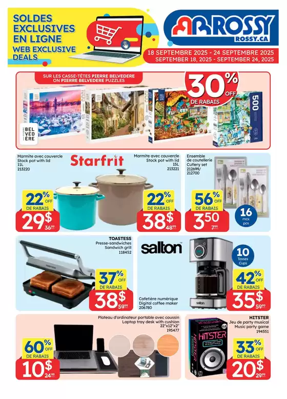 Rossy catalogue | Attractive special offers for everyone | 2025-09-18T00:00:00.000Z - 2025-09-24T00:00:00.000Z