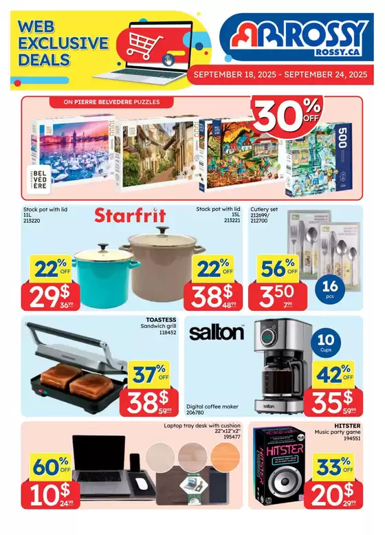 Rossy catalogue | Current deals and offers | 2025-09-18T00:00:00.000Z - 2025-09-24T00:00:00.000Z
