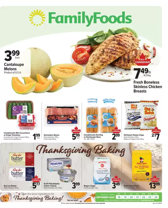 Family Foods weekly flyer