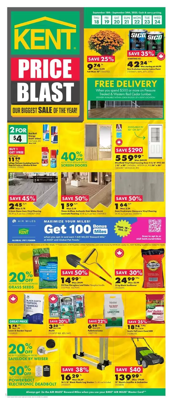 Kent catalogue in Edmonton | Kent Weekly ad | 2025-09-18T00:00:00.000Z - 2025-09-24T00:00:00.000Z