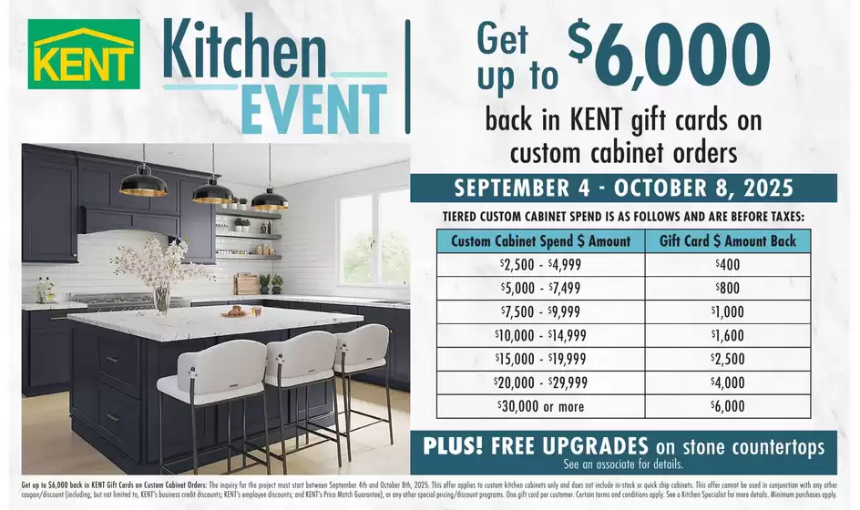 Kent Weekly ad