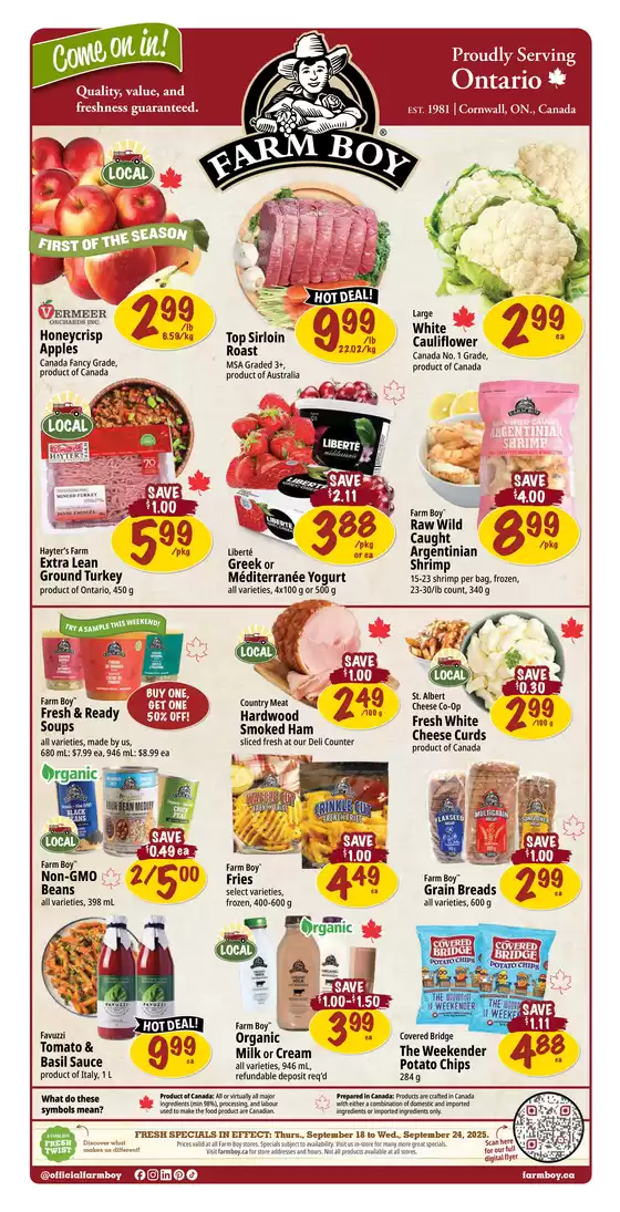 Farm Boy weekly flyer