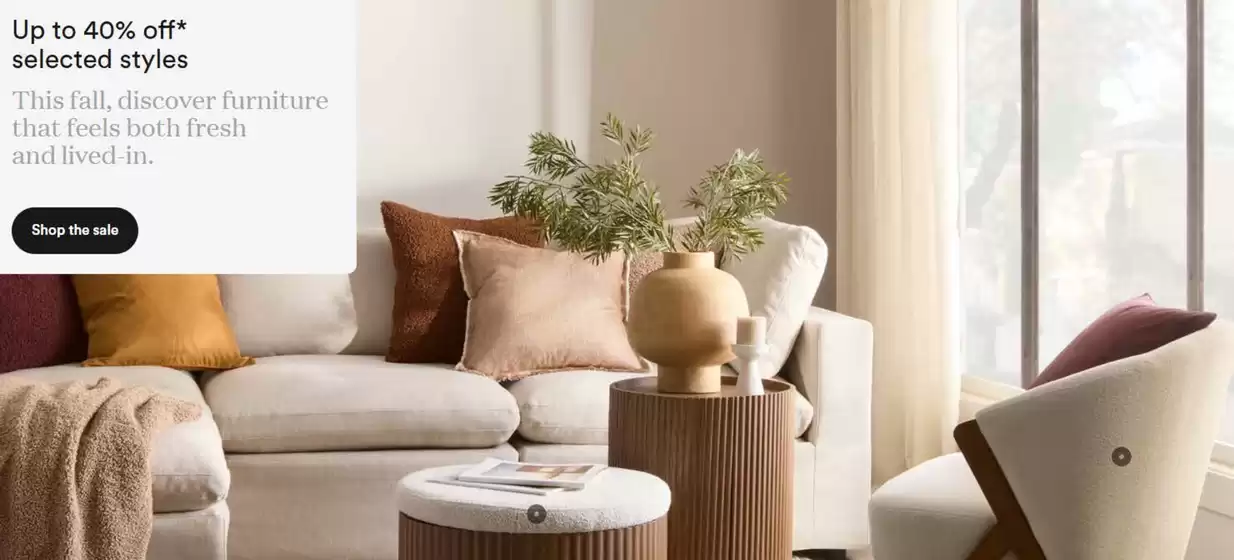 Bouclair Home catalogue in Edmonton | Up to 40 % off  | 2025-09-18T00:00:00.000Z - 2025-10-02T00:00:00.000Z