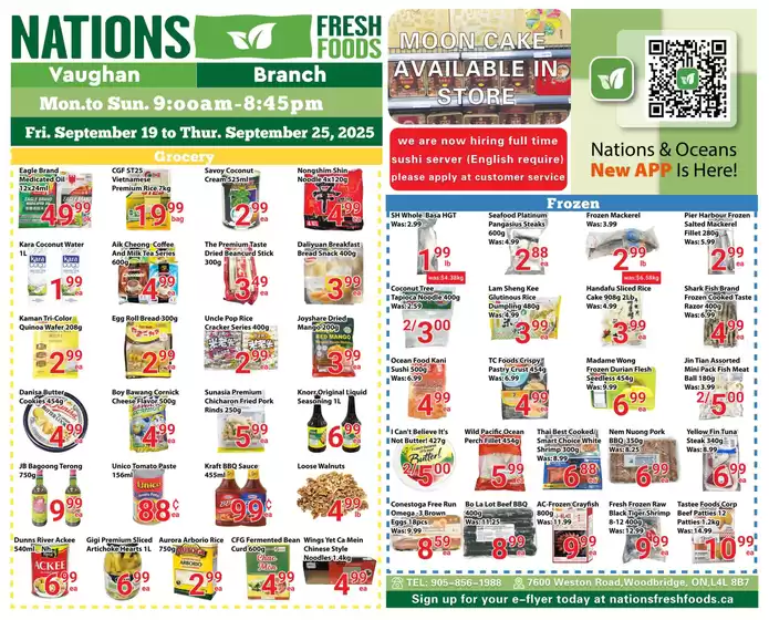 Nations Fresh Foods catalogue in Eastend | This Week’s Hottest Picks! | 2025-09-19T00:00:00.000Z - 2025-09-25T00:00:00.000Z