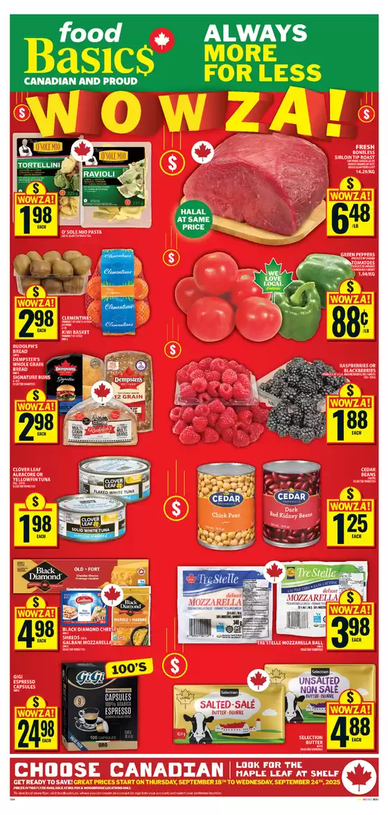 Food Basics catalogue in Windsor (Ontario) | Special offers for you | 2025-09-18T00:00:00.000Z - 2025-09-24T00:00:00.000Z