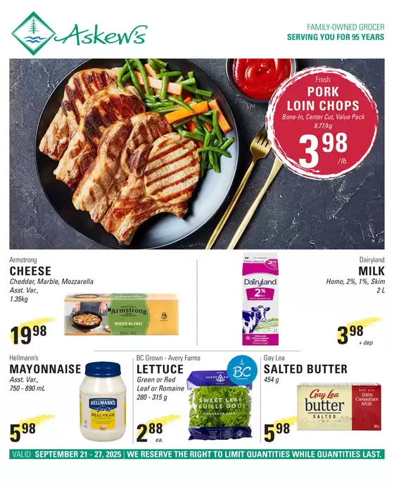 Askews Foods catalogue in Burlington | Everything you need  | 2025-09-22T00:00:00.000Z - 2025-09-27T00:00:00.000Z