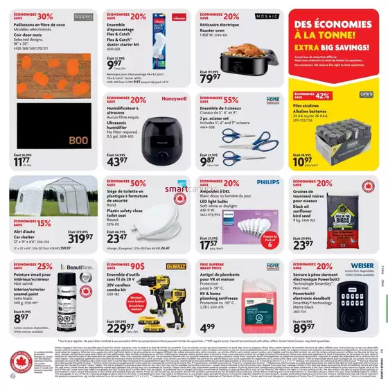 Current special promotions