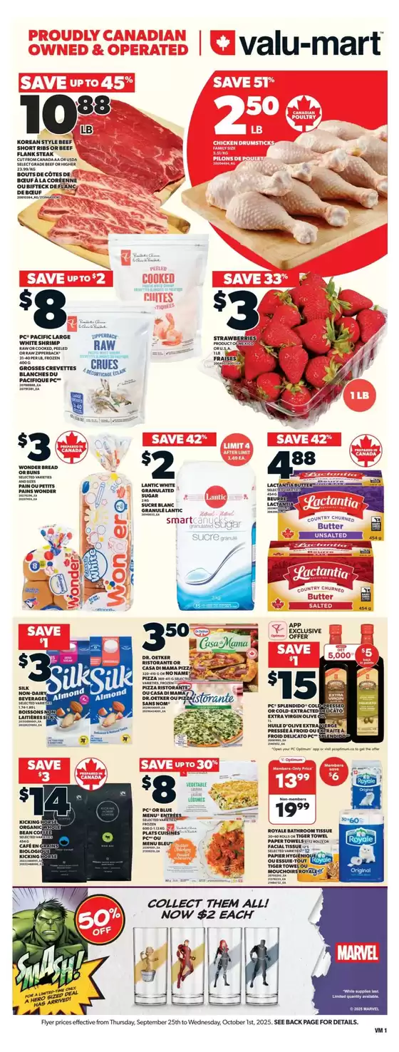 Valu-mart weeky flyer