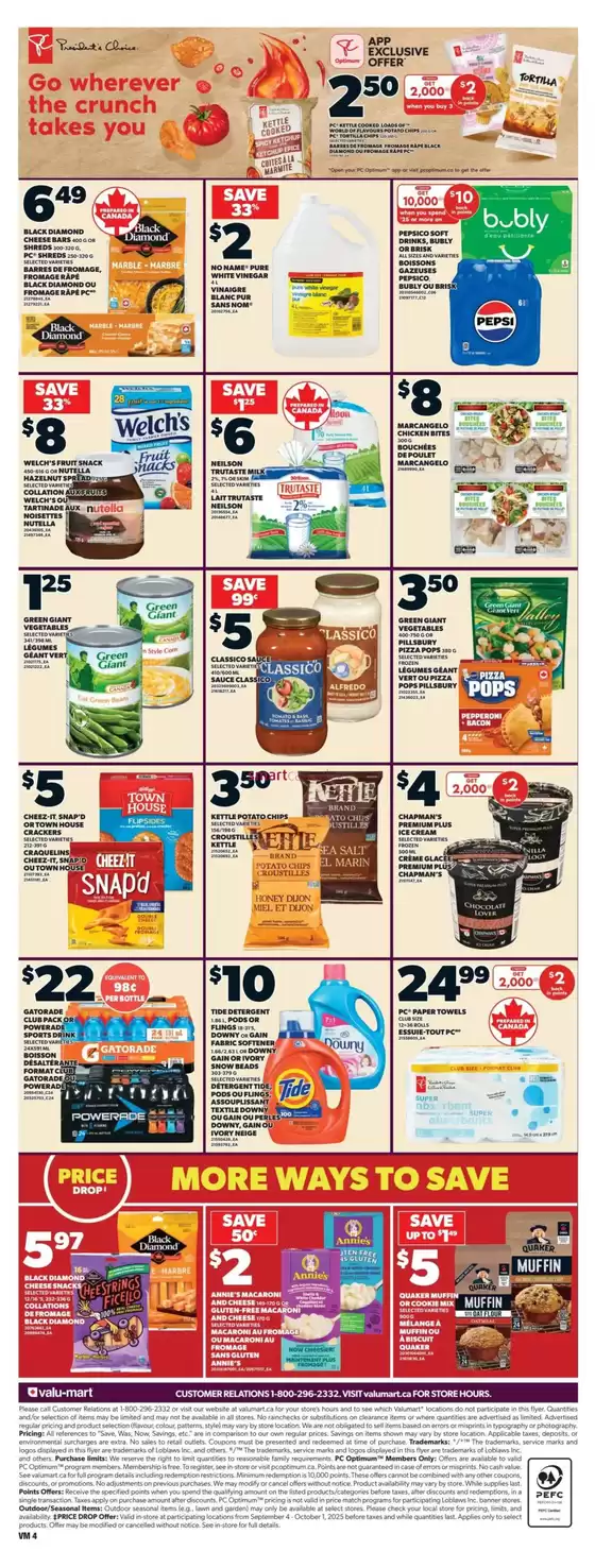 Valu-mart weeky flyer