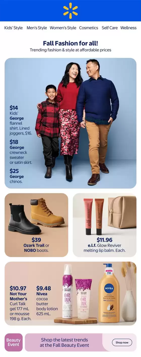 Walmart catalogue in Sudbury | Great discounts on selected products | 2025-09-24T00:00:00.000Z - 2025-10-08T00:00:00.000Z