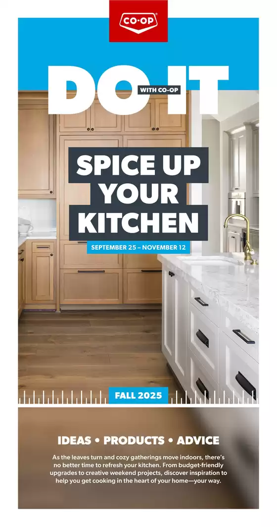 Co-op Home Centre catalogue in Kingston | Do It With Co-op: Spice Up Your Kitchen | 2025-09-25T00:00:00.000Z - 2025-11-12T00:00:00.000Z