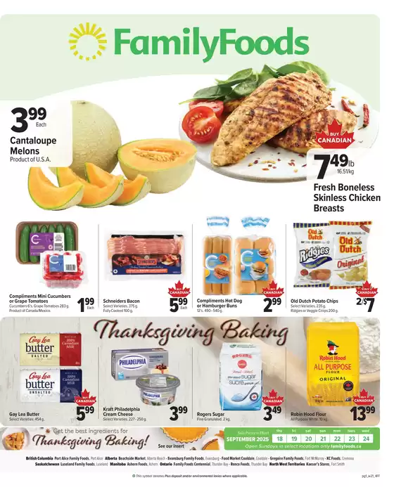 Family Foods catalogue in Sudbury | Current bargains and offers | 2025-09-24T00:00:00.000Z - 2025-10-08T00:00:00.000Z