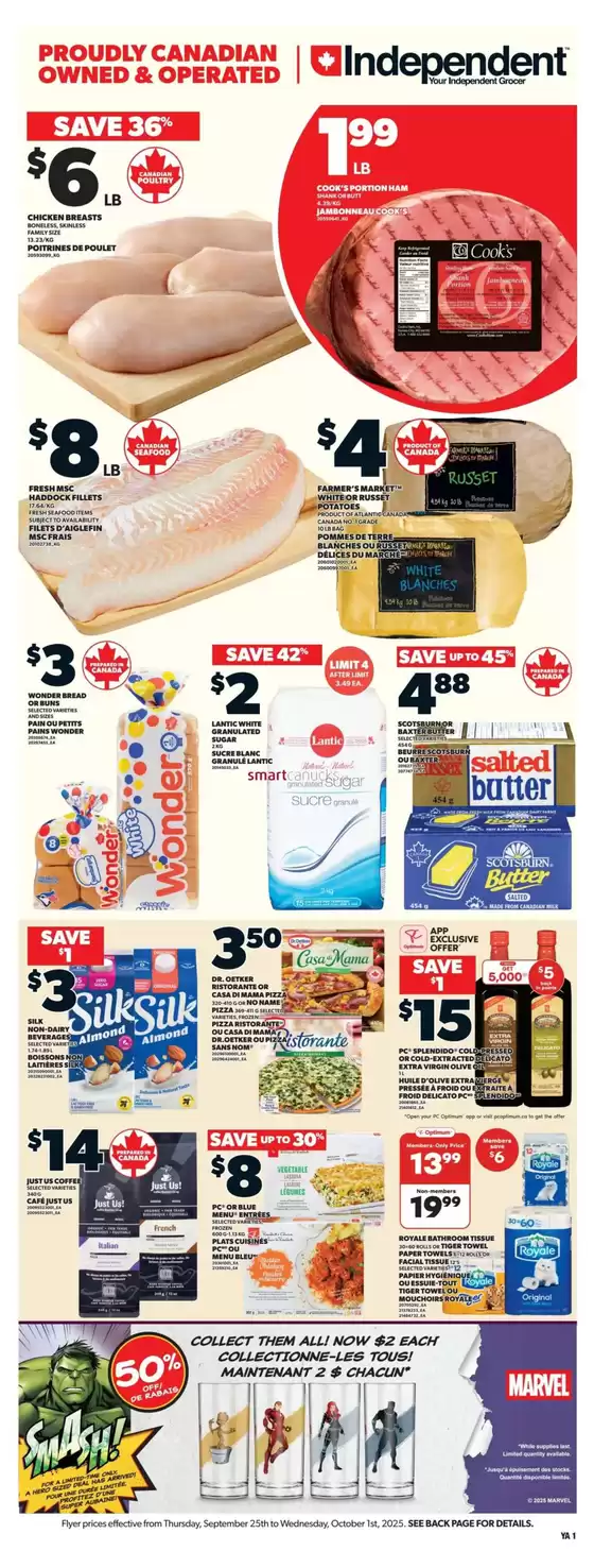 Wide range of offers