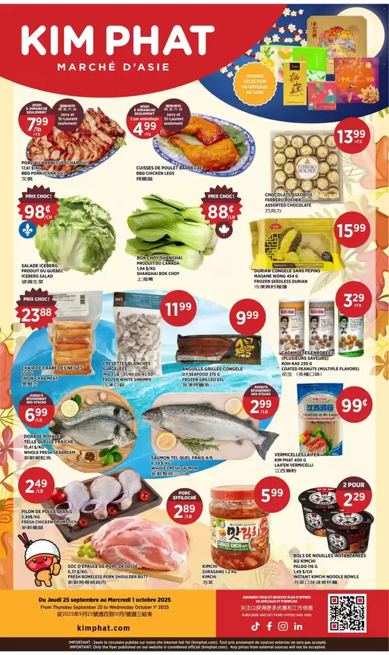 Kim Phat catalogue in Bradford West Gwillimbury | Kim Phat flyer | 2025-09-25T00:00:00.000Z - 2025-10-09T00:00:00.000Z