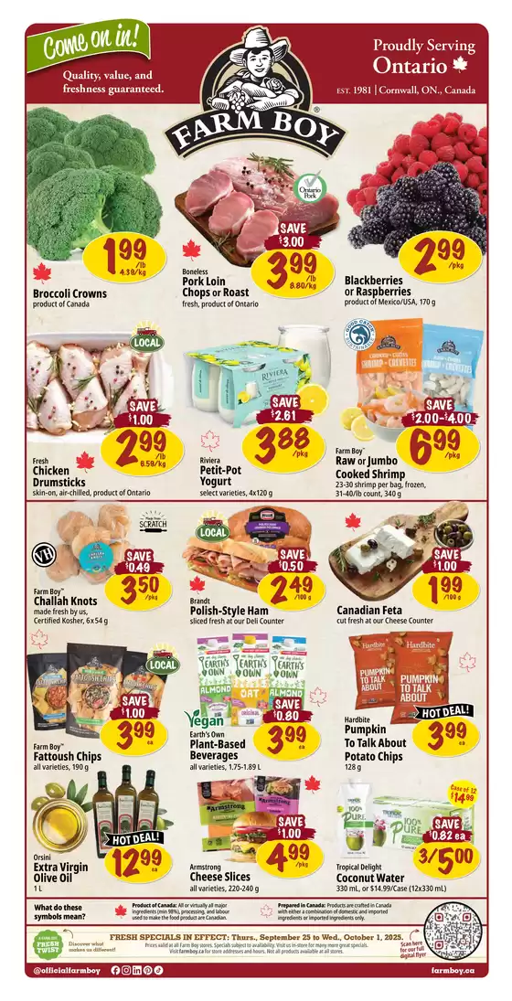 Farm Boy weekly flyer