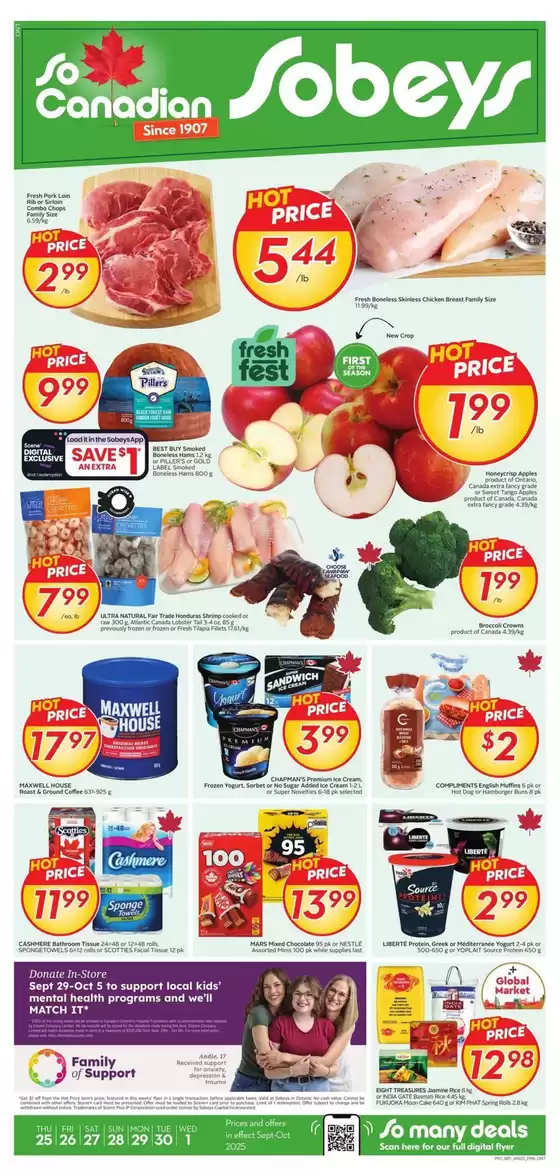Sobeys Weekly ad