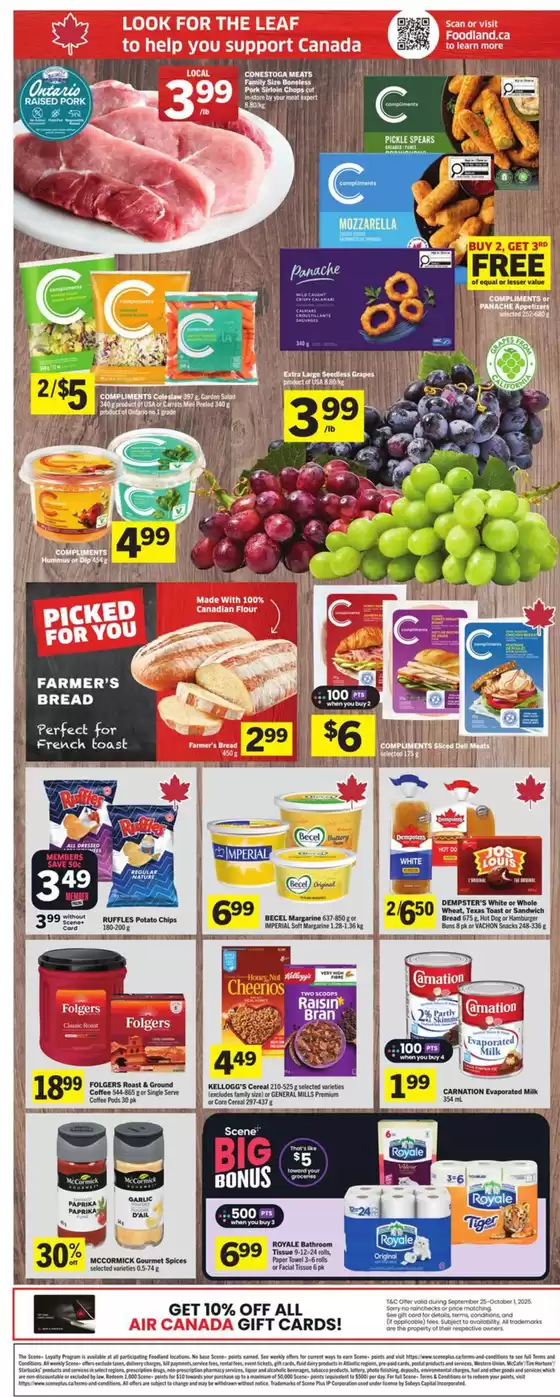 Weekly flyer 