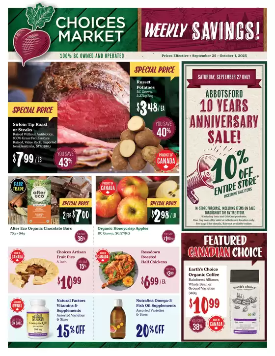 Choices Market weekly flyer