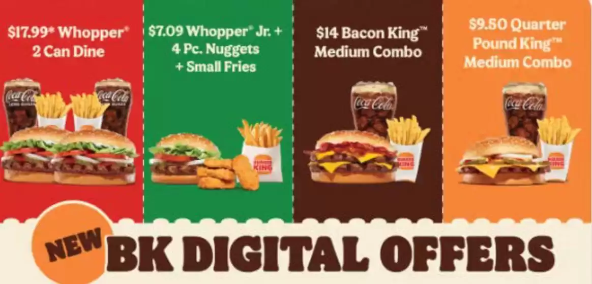 Burger King catalogue in Milton | BK digital offers  | 2025-09-29T00:00:00.000Z - 2025-10-13T00:00:00.000Z